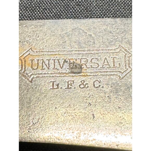 Antique Sterling Silver Carving Knife & Fork Set – Mother of Pearl Handles - Picture 9 of 9